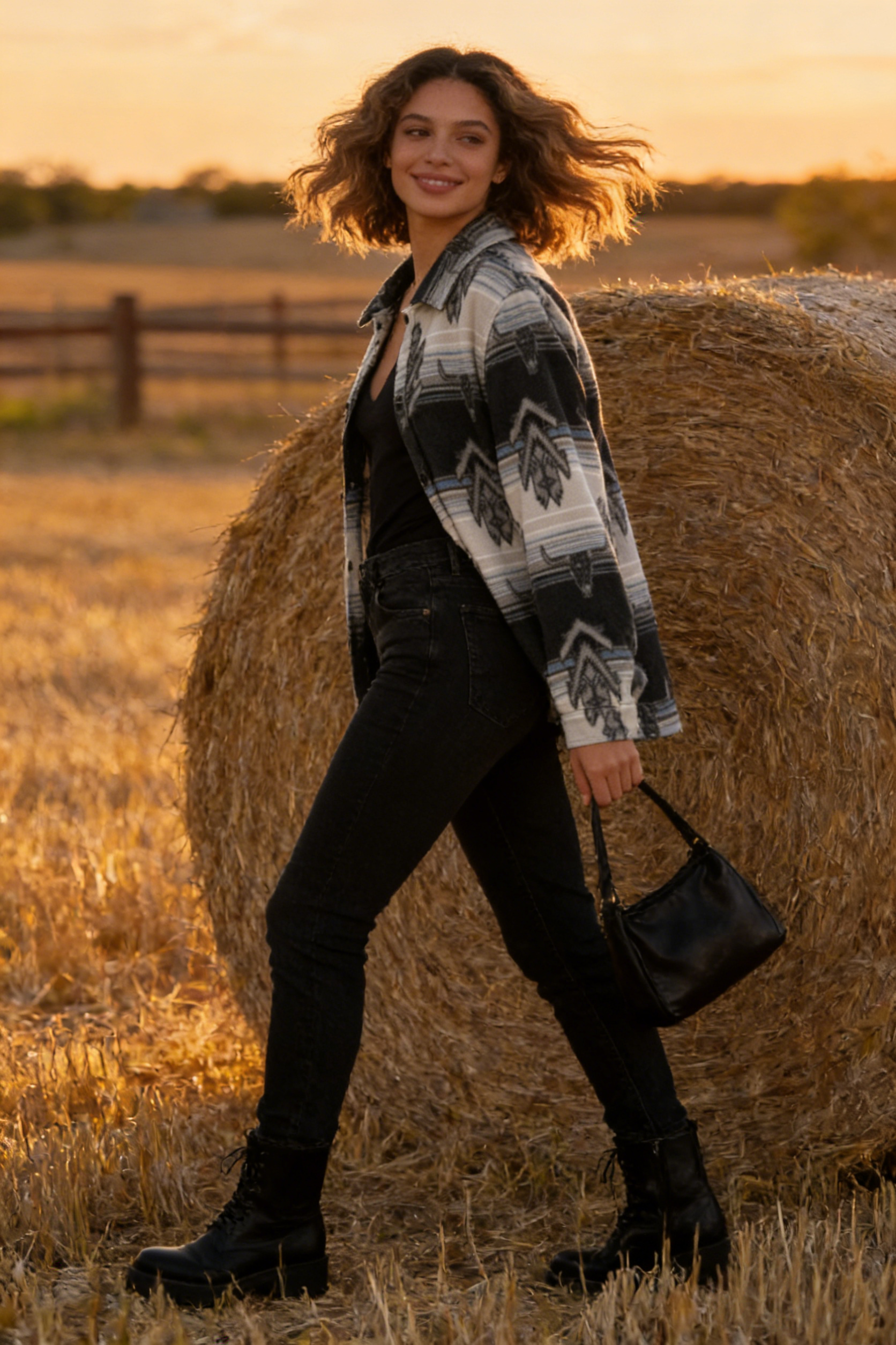 Unisex Big Fleece Shirts|Simple and Premium|Hip Pockets|Button-Up|U-06-001 Black/Red print, Black/Blue print