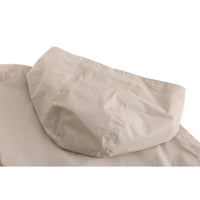 Chaqueta impermeable ligera de poliéster reciclado ecológico con bolsa autoempacable