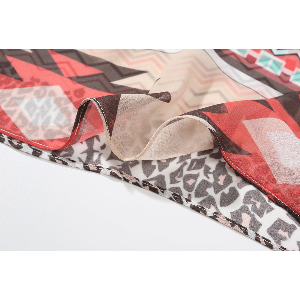 Women's loose and casual chiffon blouse