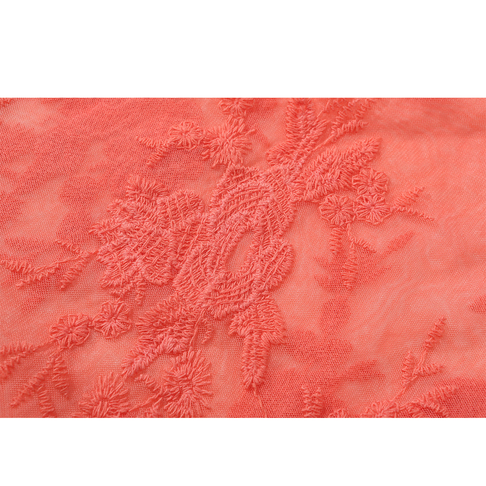 Women's sweet long lace cardigan