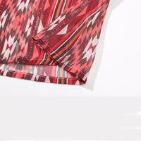 LISA - Blusa de gasa con mangas acampanadas para mujer