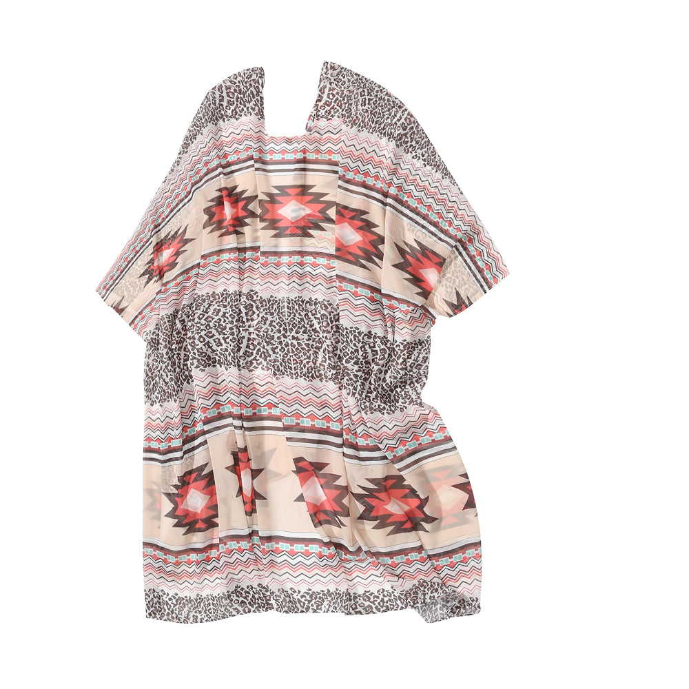 Women's loose and casual chiffon blouse