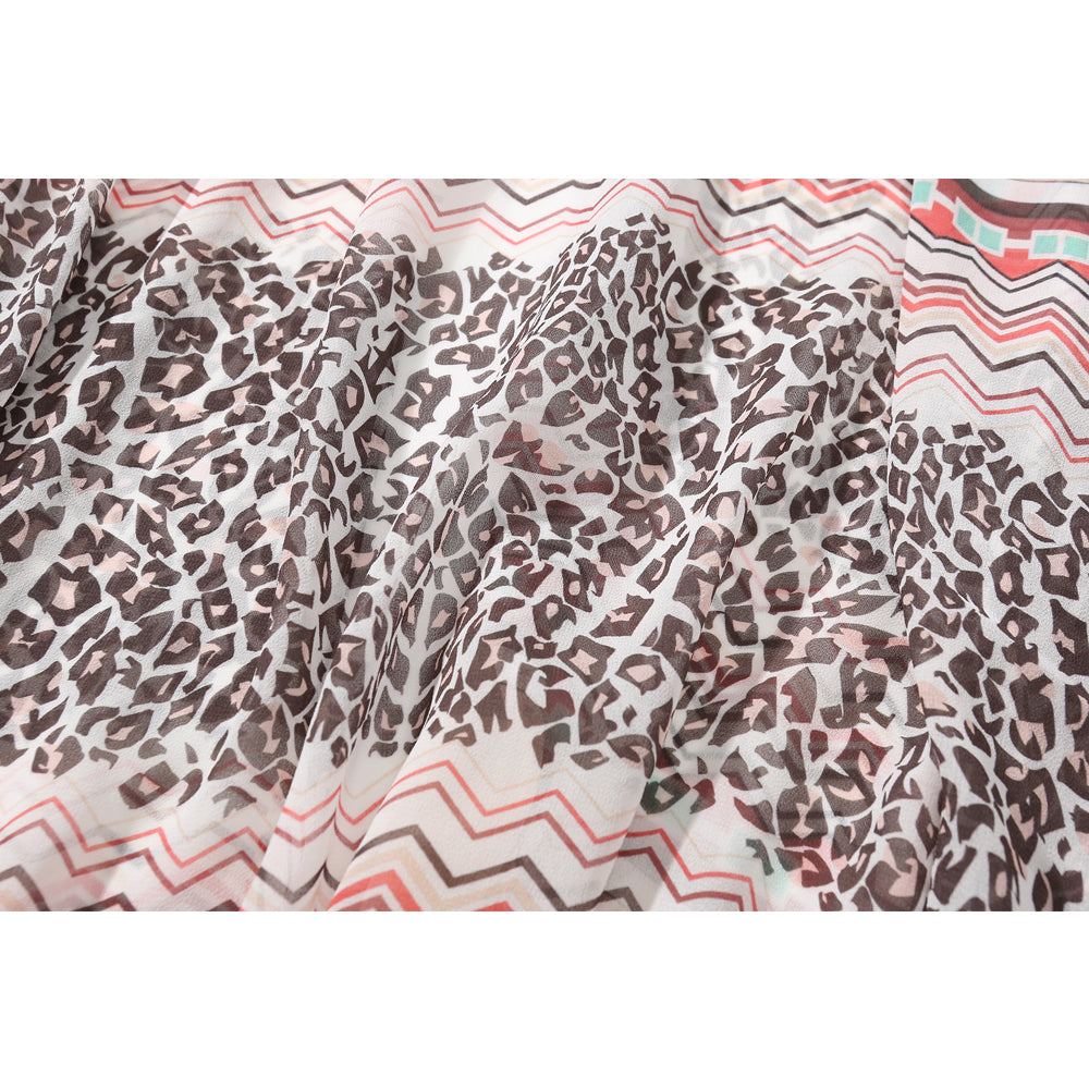 Plumero de moda de gasa suave de gran tamaño