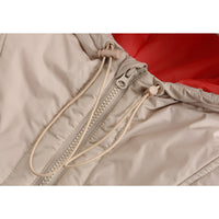 ISODORA - Chaqueta parka extragrande con capucha para mujer