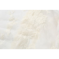 W-04-015 Women's Sweet Long-body Floral Lace Poncho