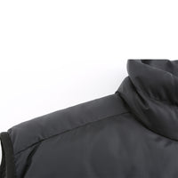 Men's Puffer Vest with Fleece Lining