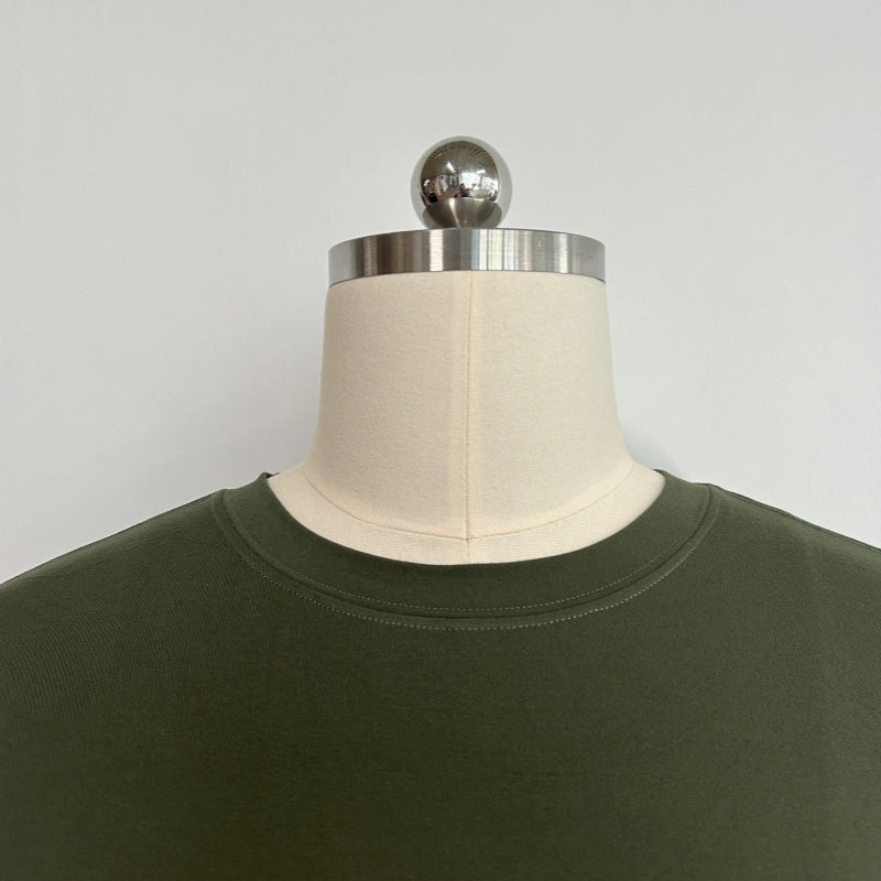 Unisex Free and Easy Daily Eco Short Sleeved Running Tee- M-01-002- Black, White,Slate Blue,Forest Green,Orange