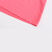 Túnica de punto suave y ceñida con escote en V para mujer con mangas con vuelo femeninas y diseño de bordado cruzado