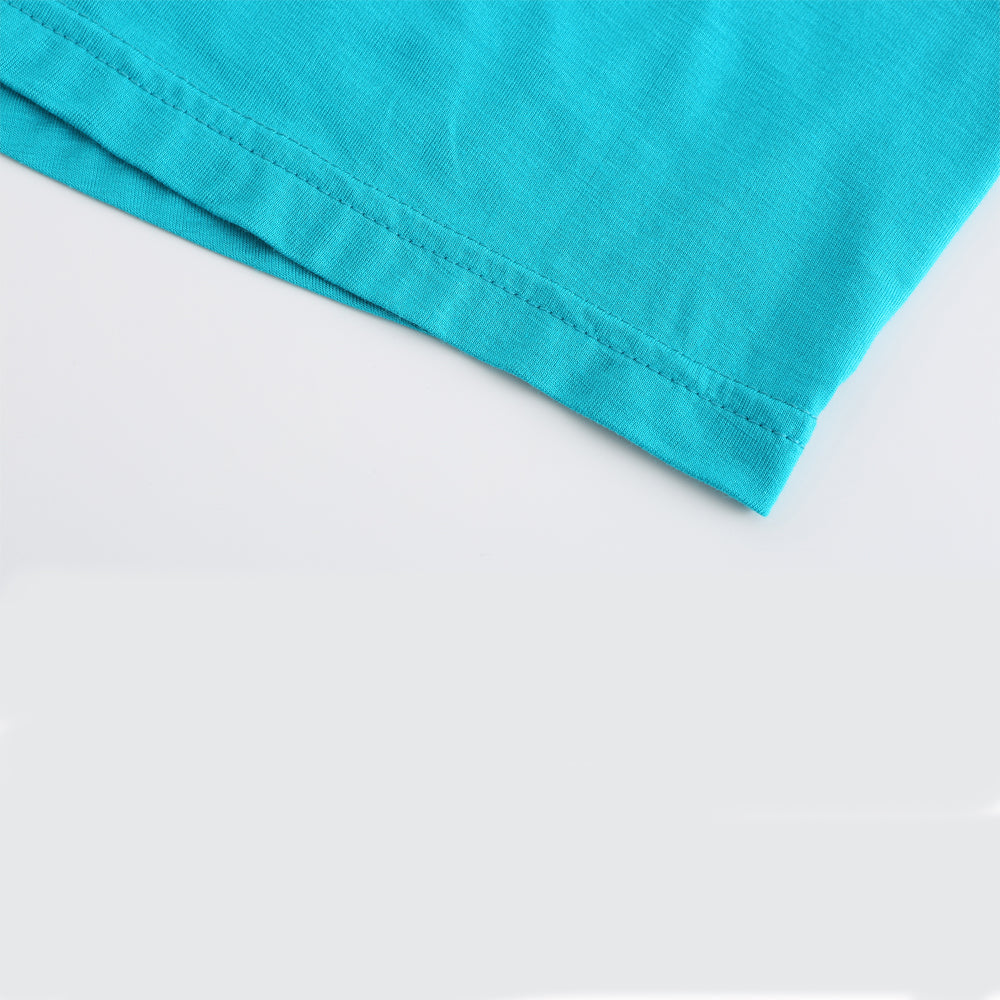 Women's floral print patchwork short-sleeved T-shirt