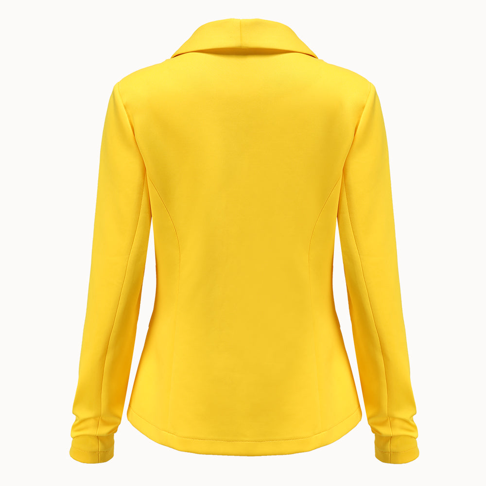 Martina suit jacket yellow