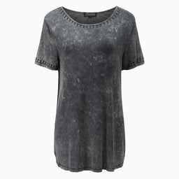 Livia beads Tee graphite