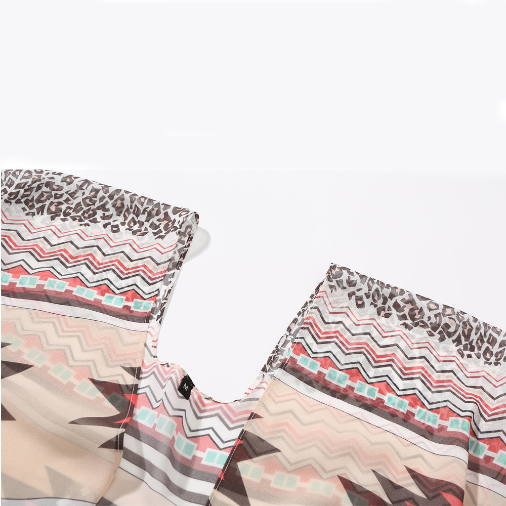 Women's loose and casual chiffon blouse