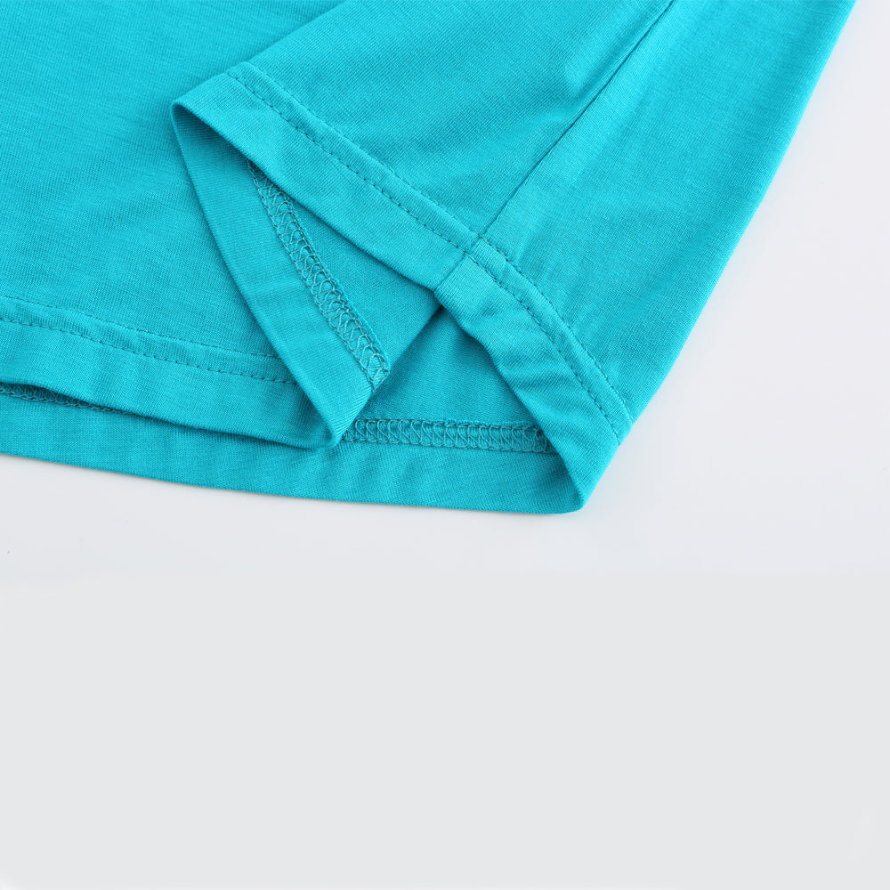 Women's floral print patchwork short-sleeved T-shirt