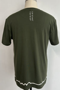 Unisex Free and Easy Daily Eco Short Sleeved Running Tee- M-01-002- Black, White,Slate Blue,Forest Green,Orange