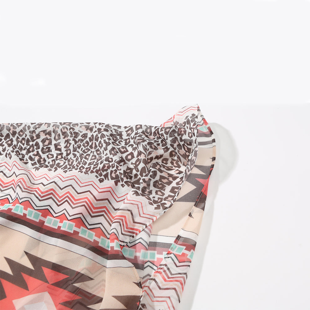 Plumero de moda de gasa suave de gran tamaño