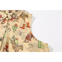 LAKIMI- Sheer Chiffon Tank Top with Playful Tied Bottom