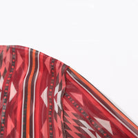 LISA - Blusa de gasa con mangas acampanadas para mujer