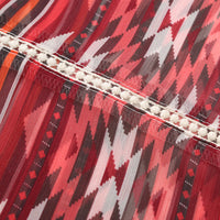 LISA - Blusa de gasa con mangas acampanadas para mujer