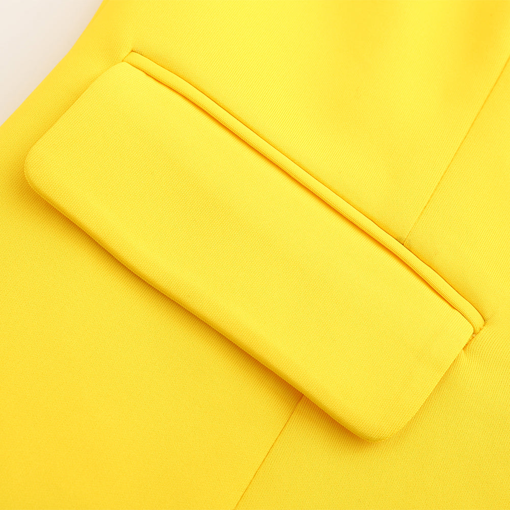 Martina suit jacket yellow