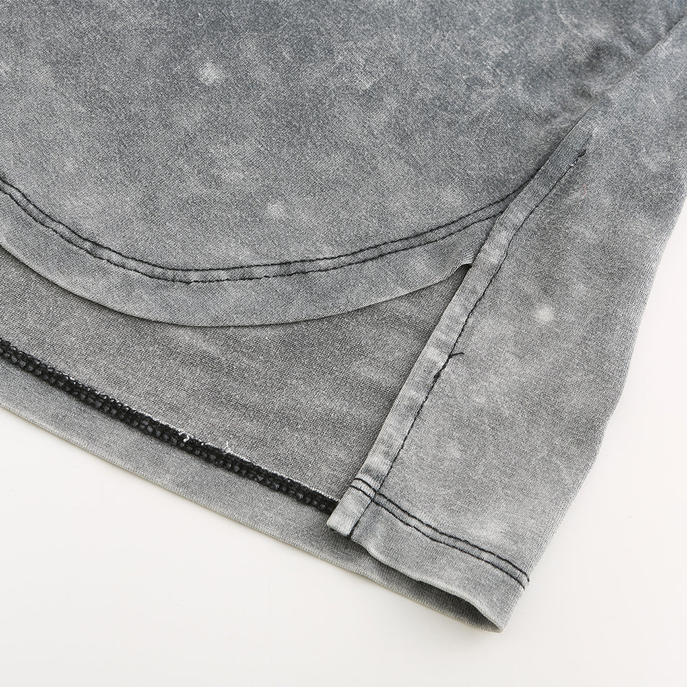 Livia beads Tee graphite