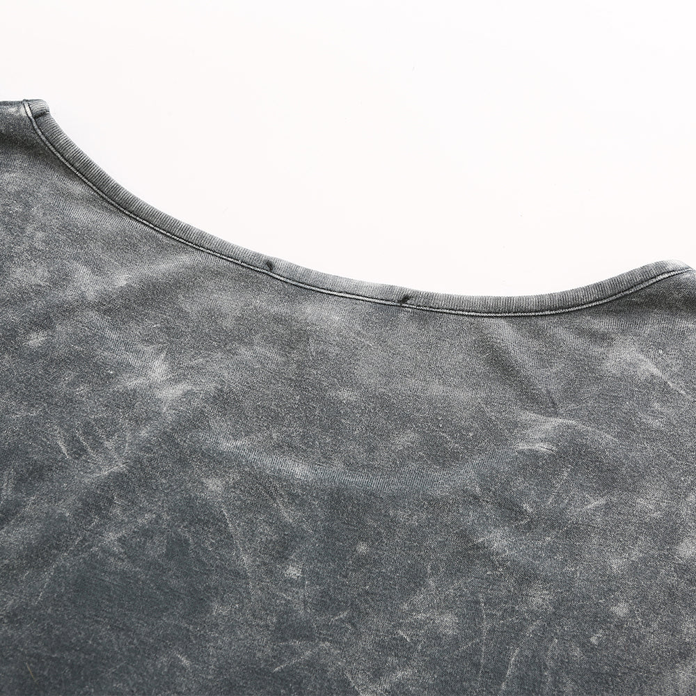 Livia beads Tee graphite