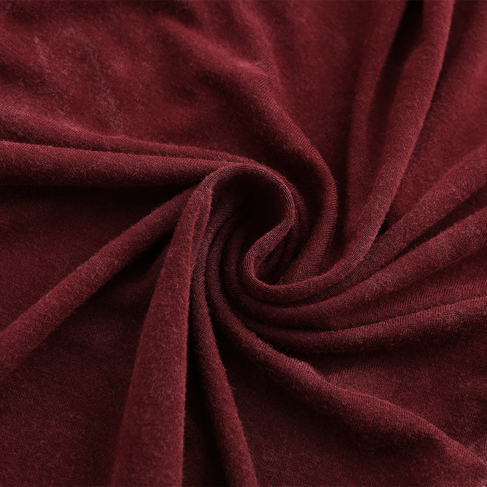 woman's Kim embroidered duster burgandy