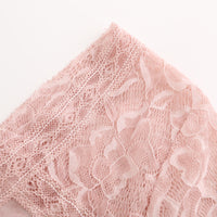 Elegante blusa de encaje con escote en V, prenda lavada, top femenino