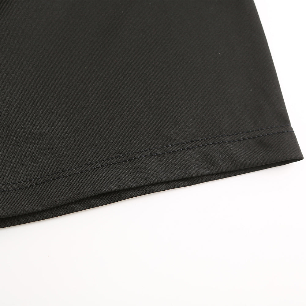 Women's breathable mesh splicing sports short sleeved shirt