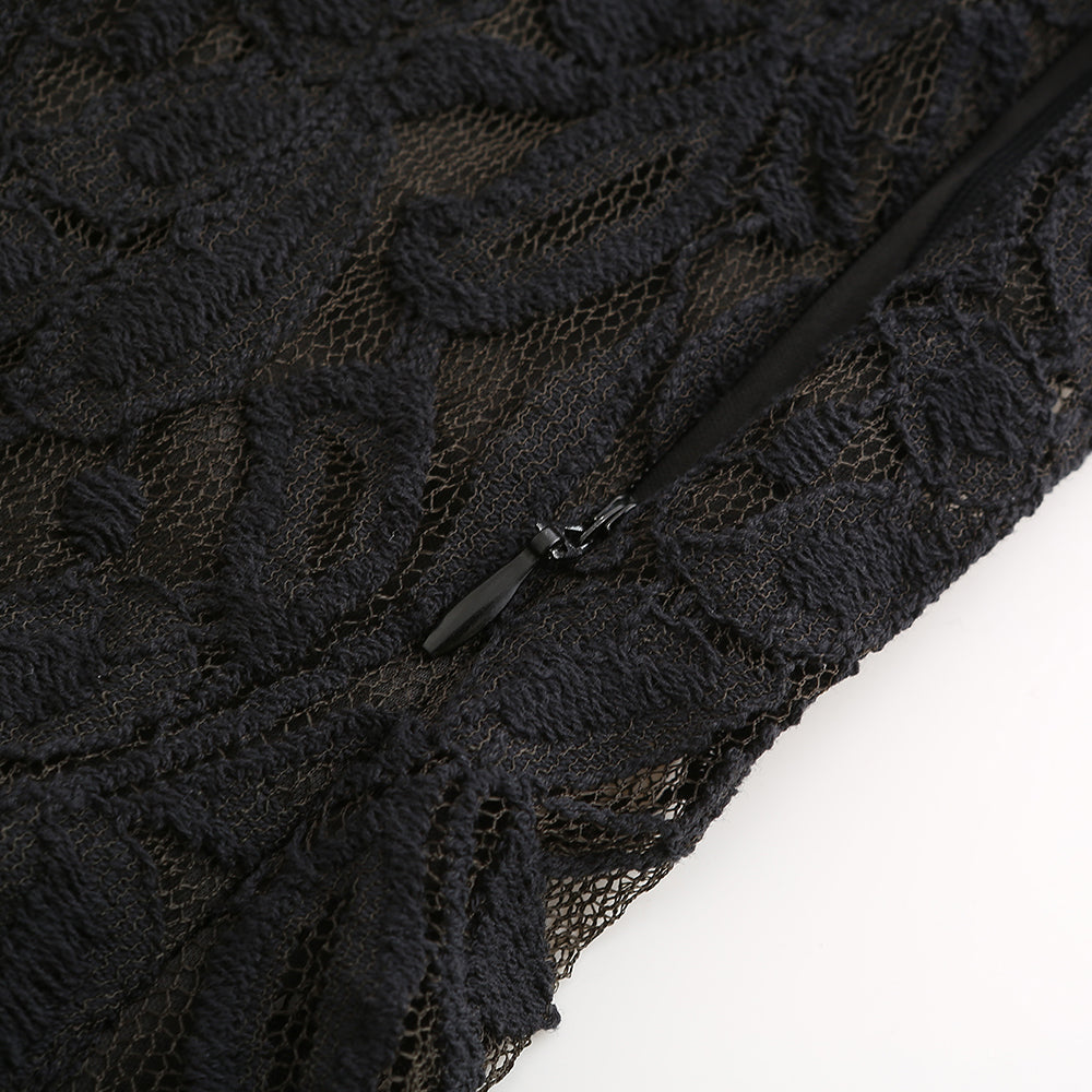 Women's Lace Sleeveless Suspender Dress