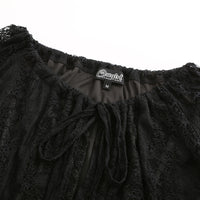 Ladies' Long Sleeve Tiered Lace Dress