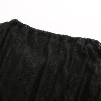 Ladies' Long Sleeve Tiered Lace Dress