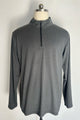Eco Recycled Polyester 1/4 Zip Pullover | Light Weight|Dry Fit- M-01-008-Heather Charcoal