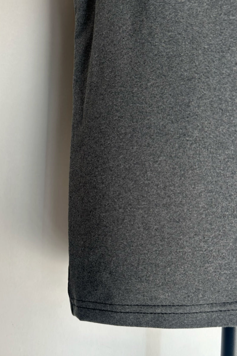 Eco Recycled Polyester 1/4 Zip Pullover | Light Weight|Dry Fit- M-01-008-Heather Charcoal