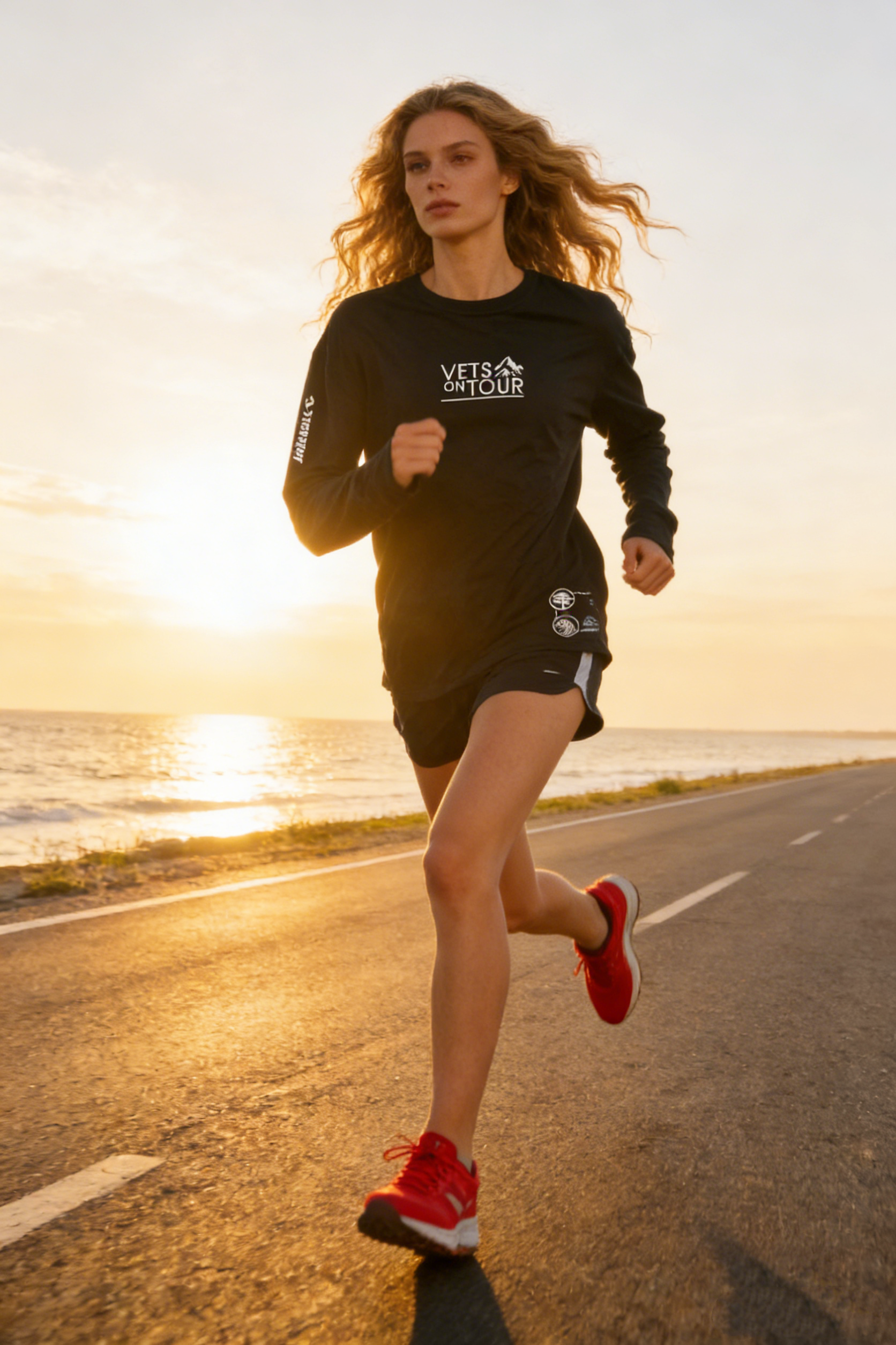 Unisex Long Sleeve Lightweight Dry Fit Run Tee｜Eco-Friendly Recycled Polyester|U-01-001