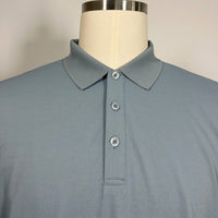 Unisex Performance Dry-Fit Piqué Polo Shirt U-01-006 Light Grey,Denim