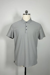 Polo unisex de piqué de alto rendimiento con costuras térmicas. Ideal para golf o ropa deportiva. M-01-007 Azul marino