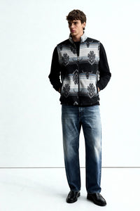 Lushest Fleece Vest|Full Front Zip|Welt Hip Pockets|W-06-002-BlackBlue