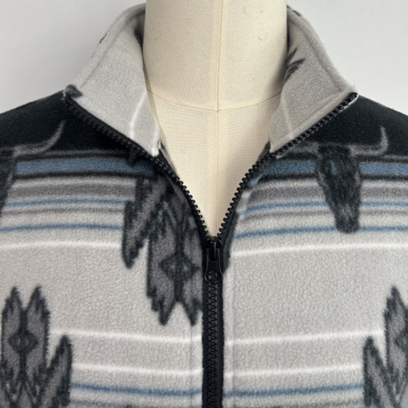 Lushest Fleece Vest|Full Front Zip|Welt Hip Pockets|W-06-002-BlackBlue