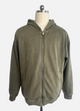 Unisex Vintage Look Garment Washed Full Zip Sweatshirt with Welt Hip Pockets U-07-022-Black ,Army ,Graphite,Navy