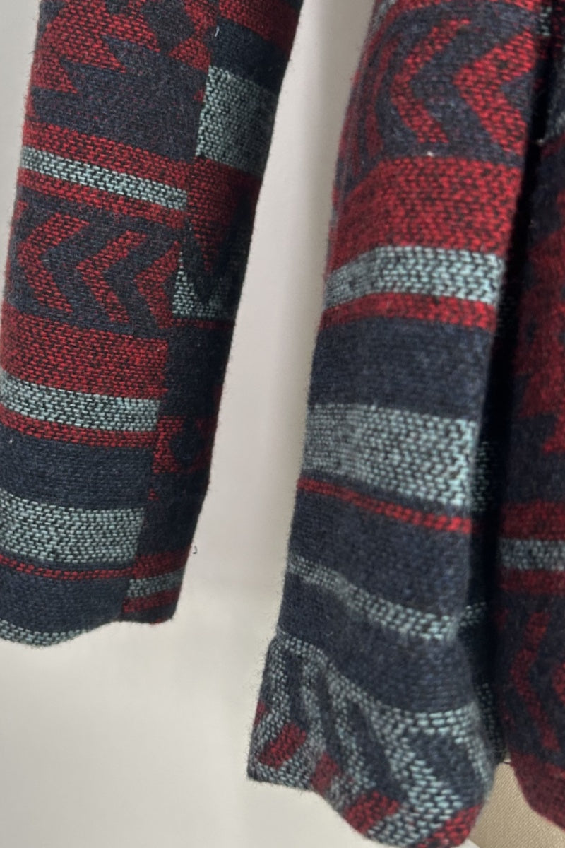 Women's Elegant Wool Jacket with Suit-type Collar and Feminine Flow|W-02-002-480