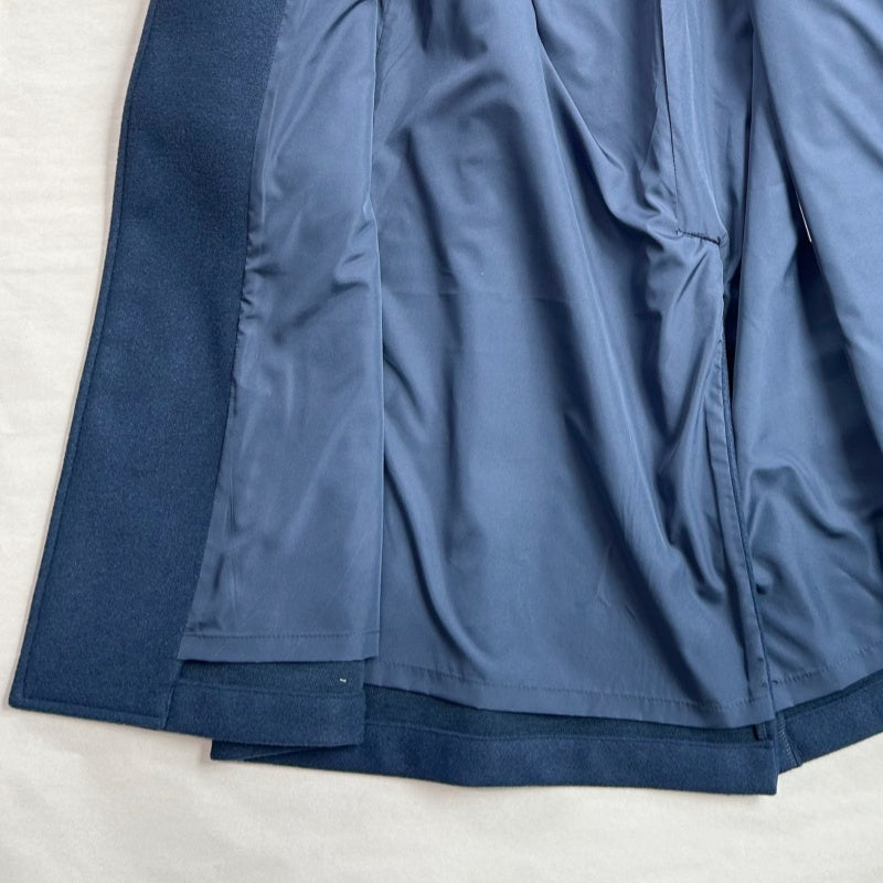 Abrigo de lana largo con flecos de inspiración western para mujer - W-02-003 Tan