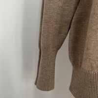 Women's Soft Knit Hooded Sweater-Relaxed Everyday Essential W-03-012-Heather Khaki