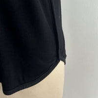The Ultimate Drape Oversized Tee | 160 GSM Fluid Jersey W-04-014-black