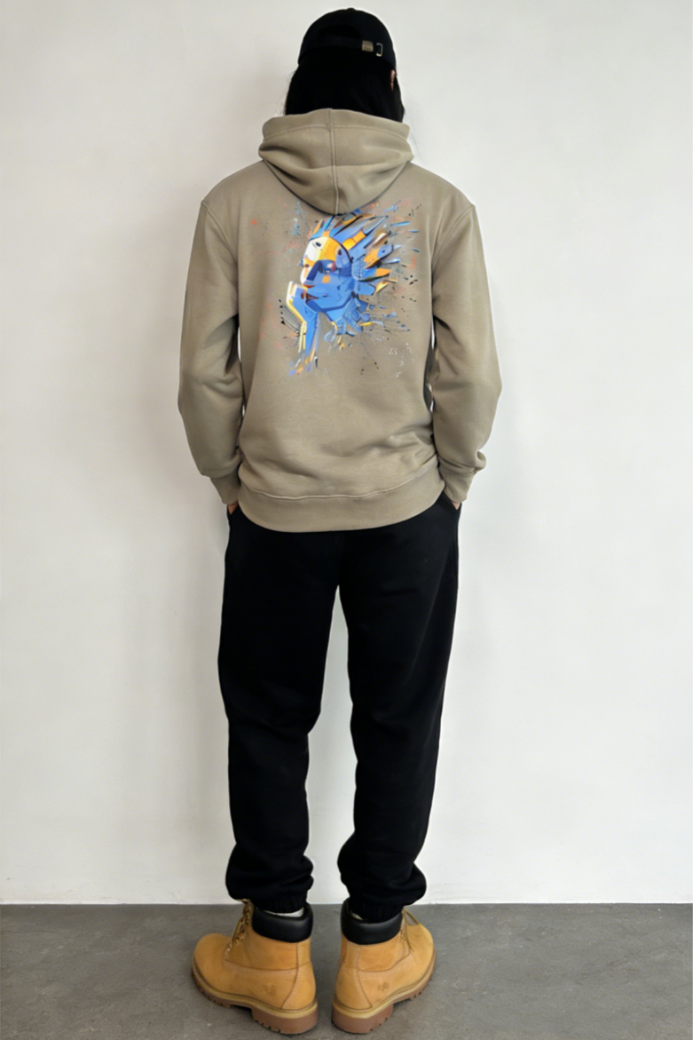 Unisex Classic Hooded Sweatshirts|Fleece Inside|Pouch Pocket|U-07-021 Various Colours