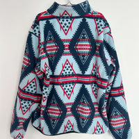Boys' and girls' quarter-zip fleece jacket |  Y-06-008  Sky Blue，Navy