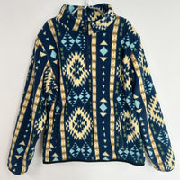 Boys' and girls' quarter-zip fleece jacket |  Y-06-008  Sky Blue，Navy