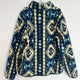 Boys' and girls' quarter-zip fleece jacket |  Y-06-008  Sky Blue，Navy